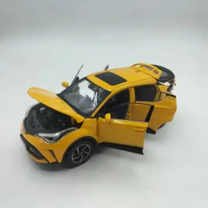 Yellow Toyota C-HR Model for Collectors