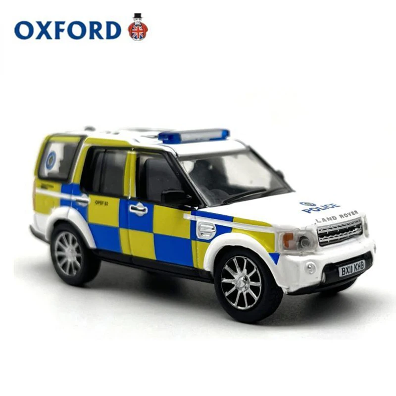 White Police SUV Miniature Model 1:76 Scale 4 White Police SUV Miniature Model 1:76 Scale - Image 4