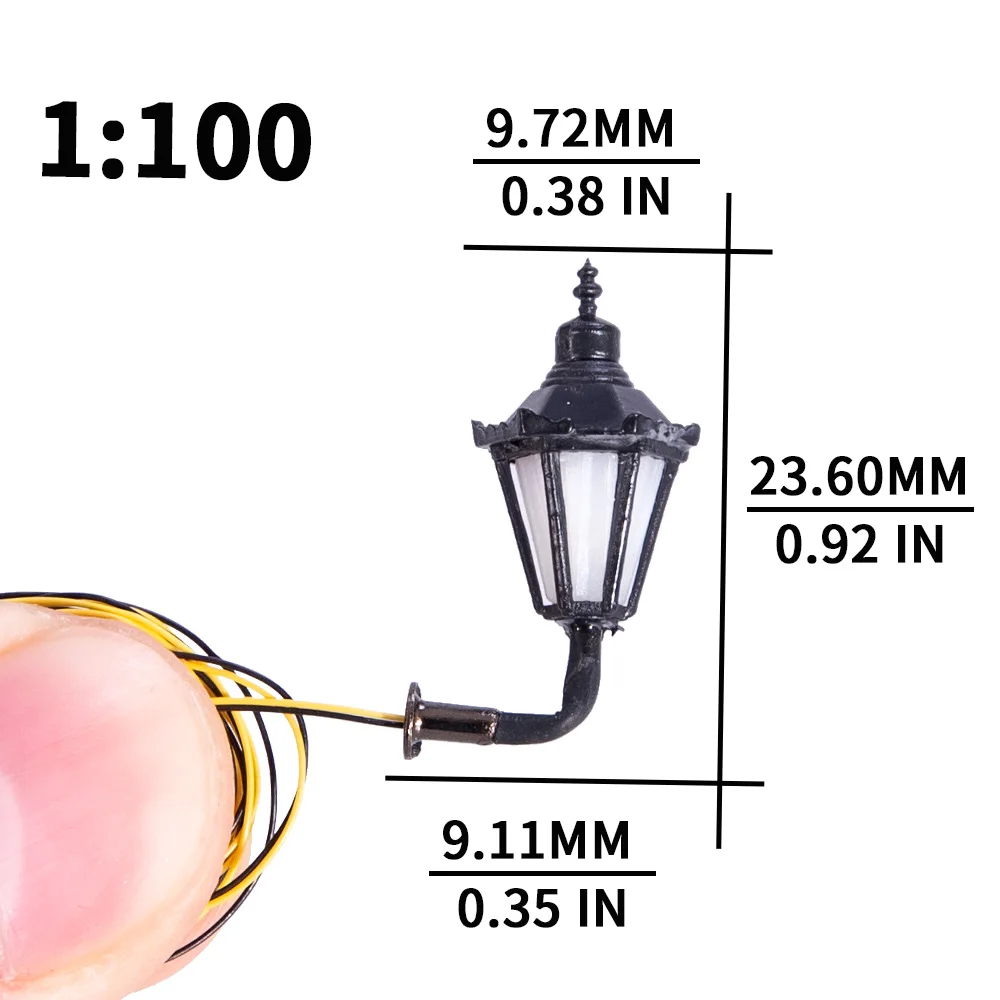 Vintage Miniature Wall Lamps Set for Model Scenes 9 Vintage Miniature Wall Lamps Set for Model Scenes - Image 9