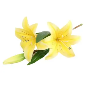Artificial Lily Branch Decor with 15cm Open Flower 15 Sf85bcfab65a2419ea7de82065f743dfc6