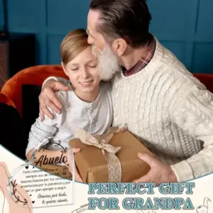 Heart-Shaped Acrylic Gift Plaque for Grandfathers 11 Sf8abbc0247b94ba4b9fb6612857a7e72h