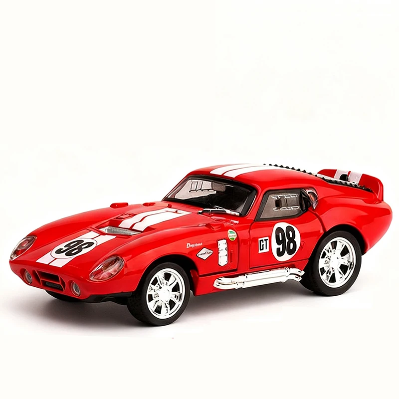 Blue Mustang Shelby Cobra Die-Cast Model 7 Blue Mustang Shelby Cobra Die-Cast Model - Image 7