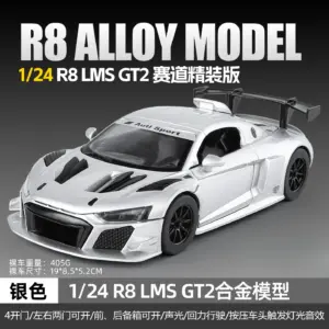 Audi R8 LMS GT2 Die-Cast Model Car 1:24 Scale 12 Sf8c60b7f8f47467b9b0234644e6b0ea7N
