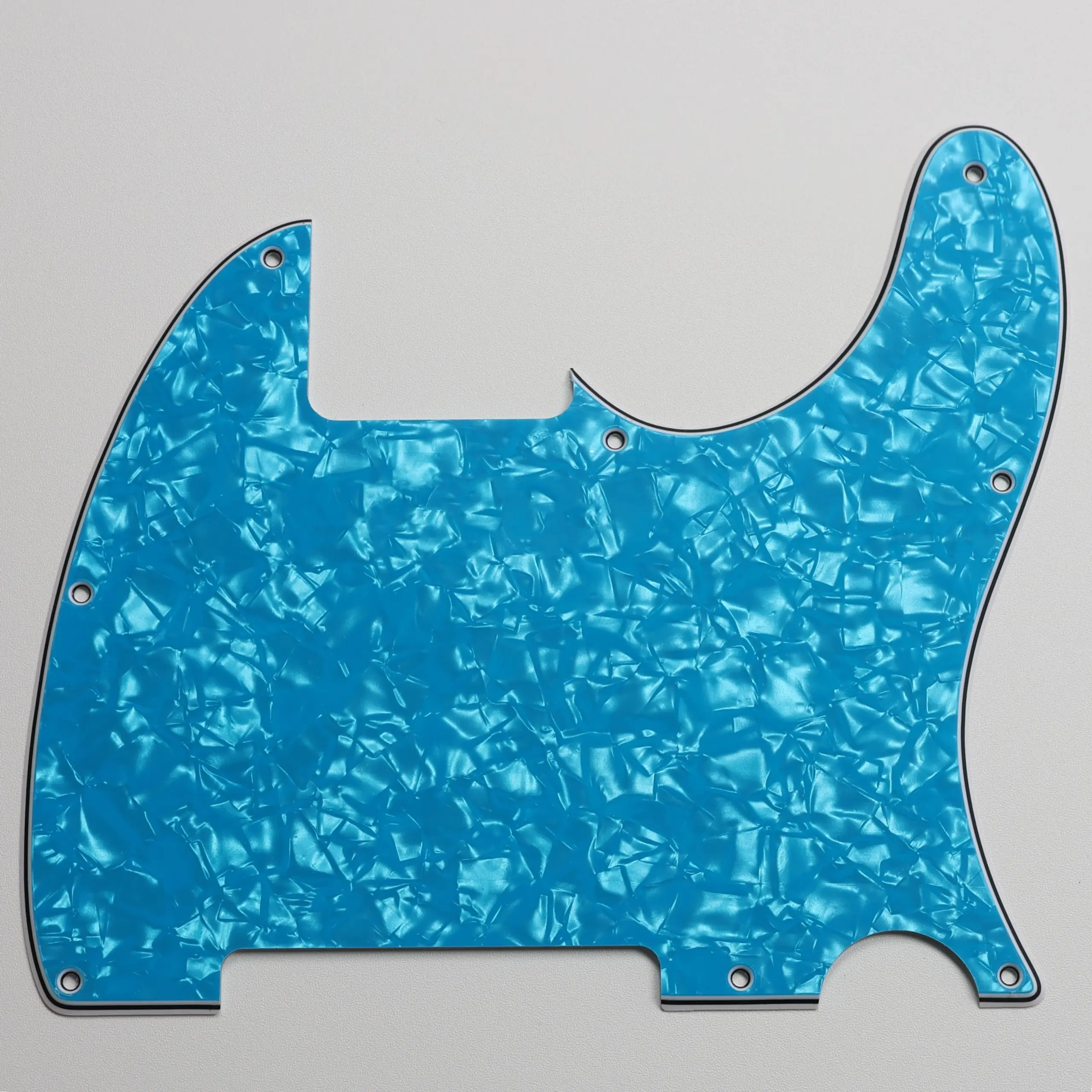 Vibrant Multicolor Telecaster Pickguard for US Models 4 Vibrant Multicolor Telecaster Pickguard for US Models - Image 4