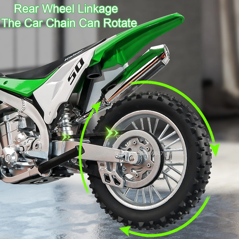 Kawasaki KX450 1:12 Scale Model Motorcycle 5 Kawasaki KX450 1:12 Scale Model Motorcycle - Image 5