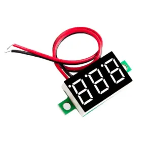 Compact 0.36-Inch Digital Voltmeter for 32V 4 Sf8da5d7ae48a46f2ab5690c017b38c0e0