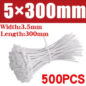 High-Quality Nylon Cable Ties, Assorted Sizes 19 Sf8e7934d2a1b47ce8a2ffd810d1d2cf5t