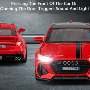 1/32 Scale RS7 Diecast Model Car 11 Sf8fb694fed5f44f49ddaaeb0e821e72fA