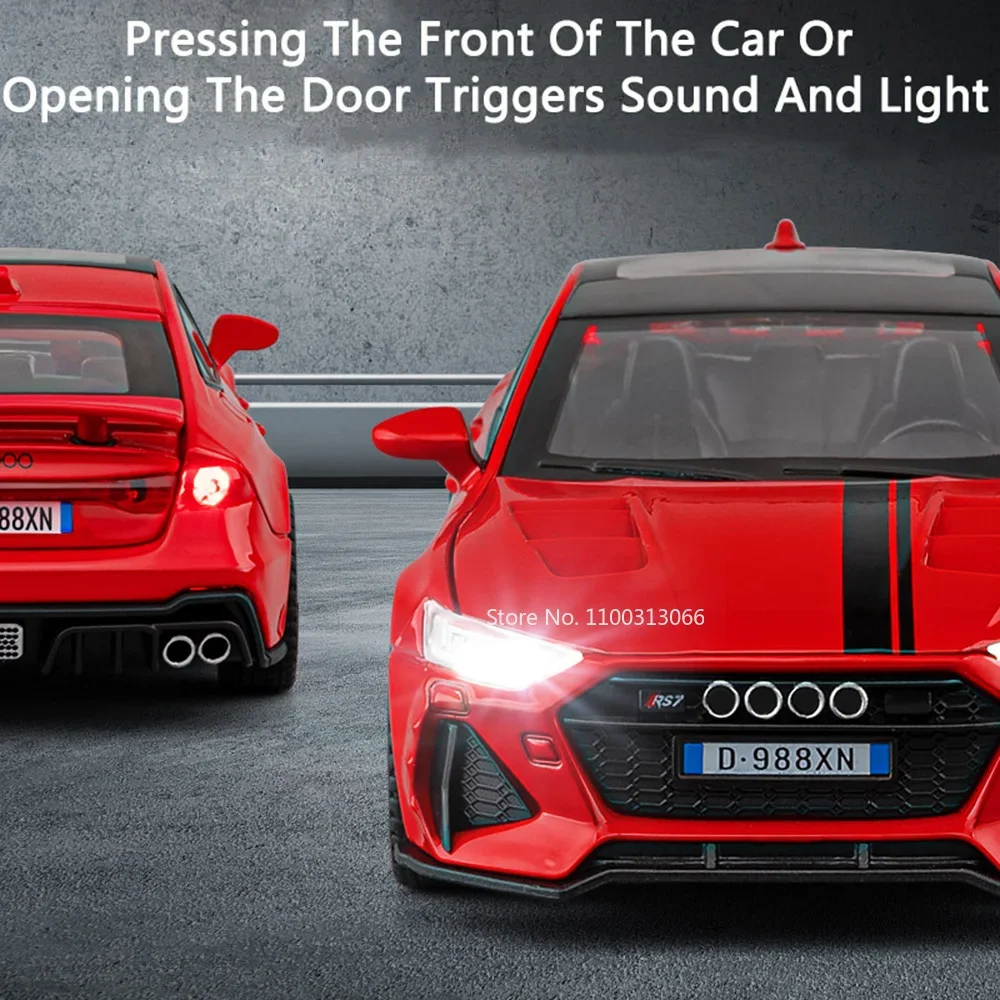 1/32 Scale RS7 Diecast Model Car 2 1/32 Scale RS7 Diecast Model Car - Image 2