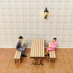 Vintage Miniature Wall Lamps Set for Model Scenes 15 Sf8fcd5894e794d568ed73484fc560964m