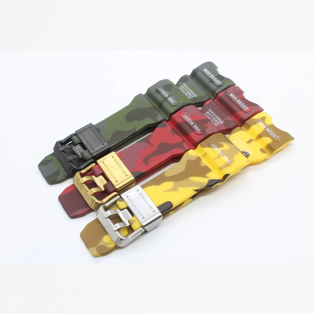 Camouflage Watch Strap for GWG-1000-GB 4 Camouflage Watch Strap for GWG-1000-GB - Image 4