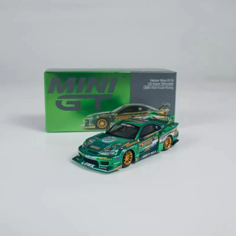 MINI GT LBWK S15 Silvia Diecast Car Model 2 MINI GT LBWK S15 Silvia Diecast Car Model - Image 2