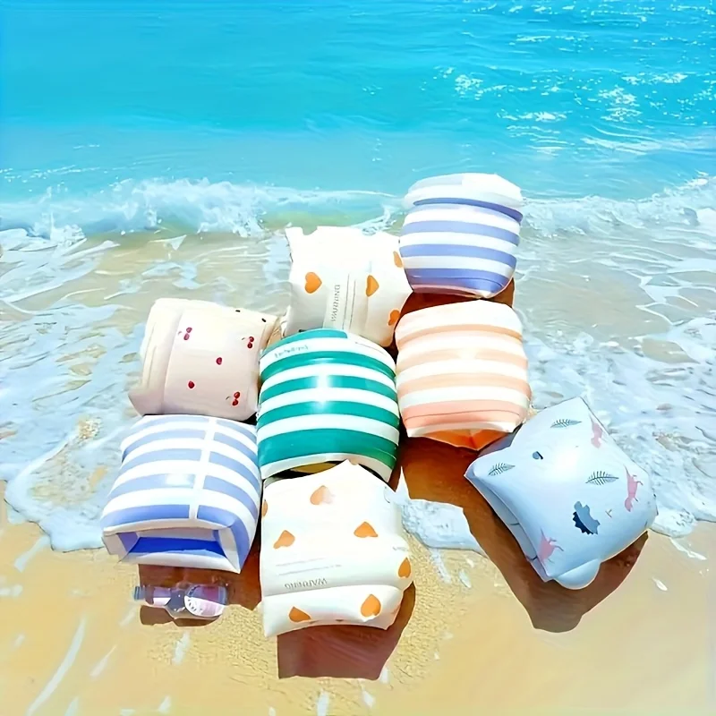 Vibrant 2-Pack PVC Inflatable Armbands for Adults 3 Vibrant 2-Pack PVC Inflatable Armbands for Adults - Image 3