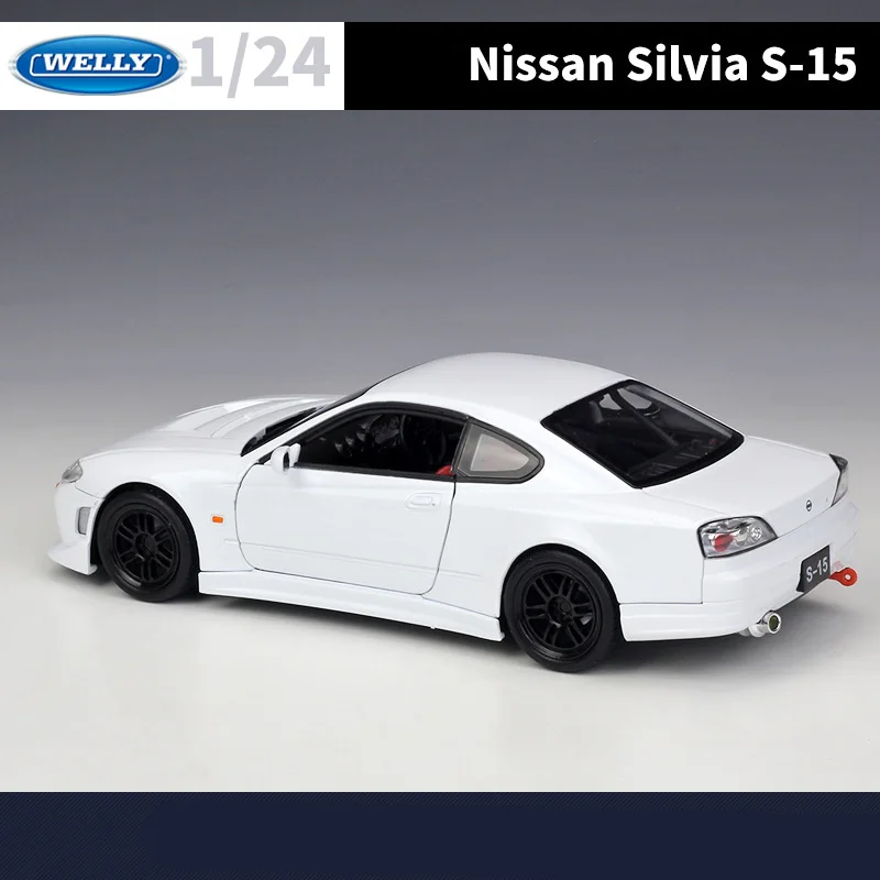 Welly Nissan Silvia S15 Diecast Model 1:24 Scale 5 Welly Nissan Silvia S15 Diecast Model 1:24 Scale - Image 5