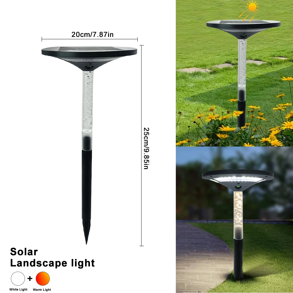 Modern Solar Garden Pathway Light 7-Shaped Design 6 Modern Solar Garden Pathway Light 7-Shaped Design - Image 6