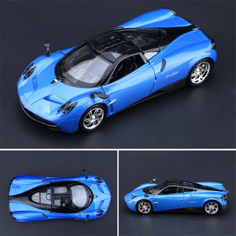Black Pagani Huayra BC 1:24 Diecast Model 8 Black Pagani Huayra BC 1:24 Diecast Model - Image 8
