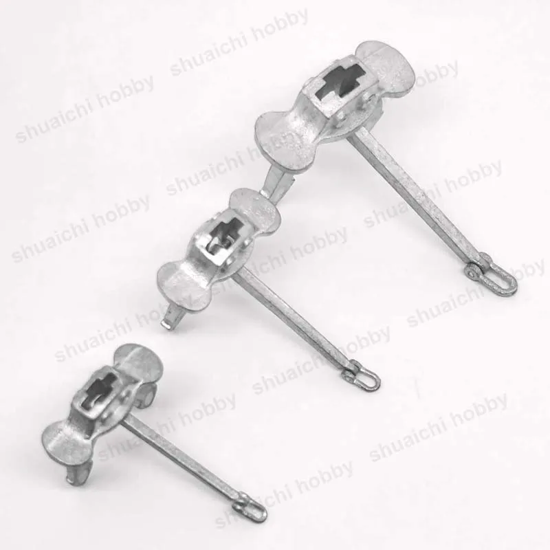 Realistic Zinc Alloy RC Boat Anchor Set 5 Realistic Zinc Alloy RC Boat Anchor Set - Image 5