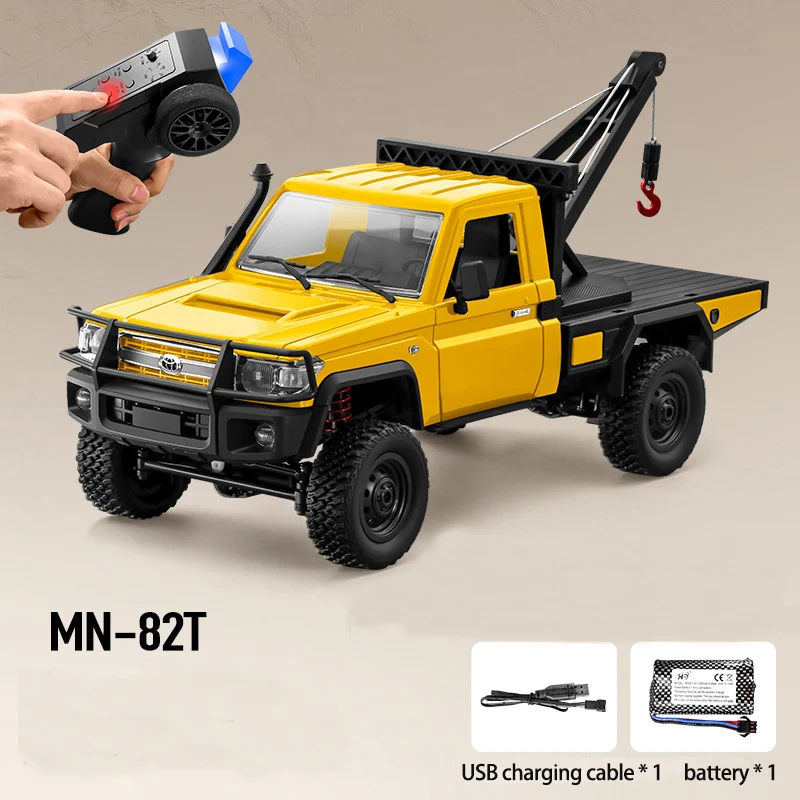 1:12 Scale RC Tow Truck with 4WD 7 1:12 Scale RC Tow Truck with 4WD - Image 7