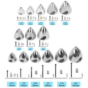 Aluminum RC Plane Spinner 1.25"-5" 11 Sf97048898599425da70286e6eb3dfd4cl