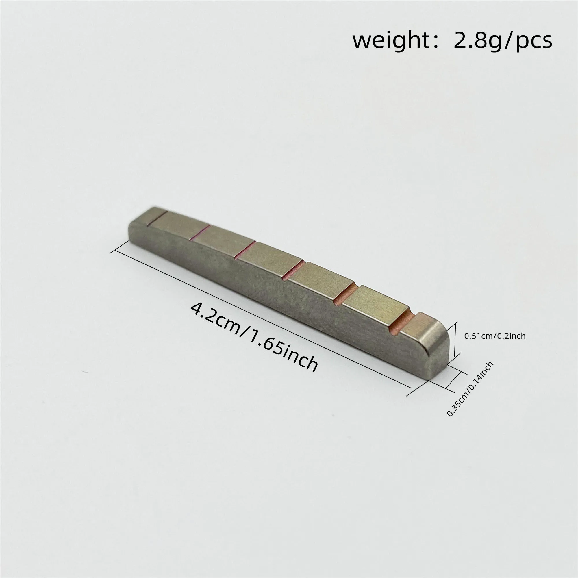 Titanium Guitar Bridge for Precise Tuning 9 Titanium Guitar Bridge for Precise Tuning - Image 9