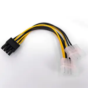 8-Pin to Dual 4-Pin PCIe Power Cable 9 Sf9b7d8cc413b483db2d2882fb9bbea33t