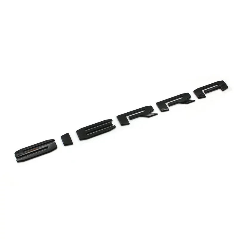 GMC Sierra Logo Car Decal in 6 Finishes 9 GMC Sierra Logo Car Decal in 6 Finishes - Image 9