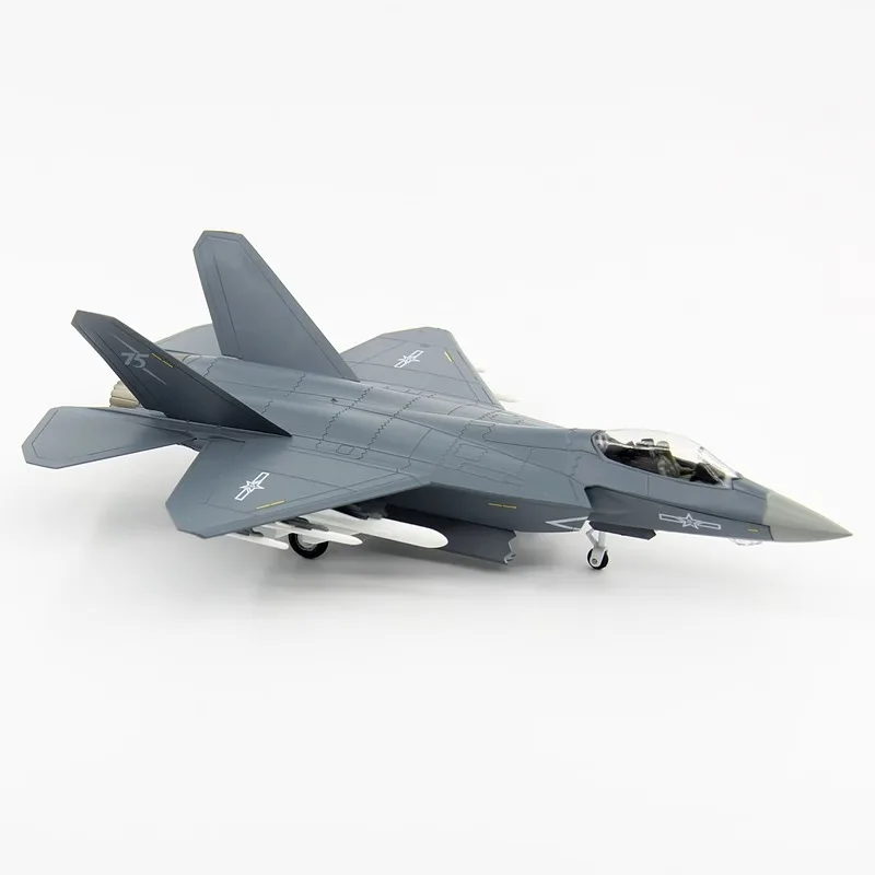 1/72 J-35A Stealth Fighter Alloy Model 5 1/72 J-35A Stealth Fighter Alloy Model - Image 5