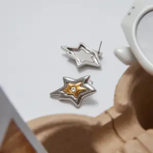 Stainless Steel Star Earrings with Rhinestone 11 Sf9e9cc8774cc46c39f5d771a6b9cc722o
