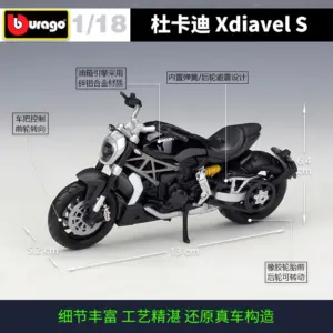 1/18 Ducati Xdiavel S Diecast Model 7 Sfa27ab7645764e3db61187ef414e3af8z