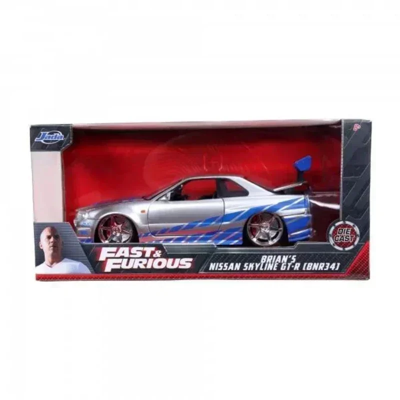 Nissan Skyline GT-R R34 Diecast Model 1:24 Scale 8 Nissan Skyline GT-R R34 Diecast Model 1:24 Scale - Image 8