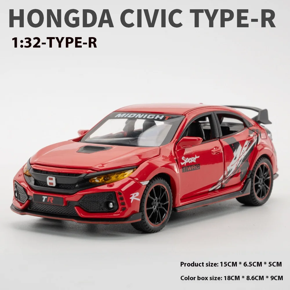 1:32 Honda Civic Type-R Diecast Model 7 1:32 Honda Civic Type-R Diecast Model - Image 7