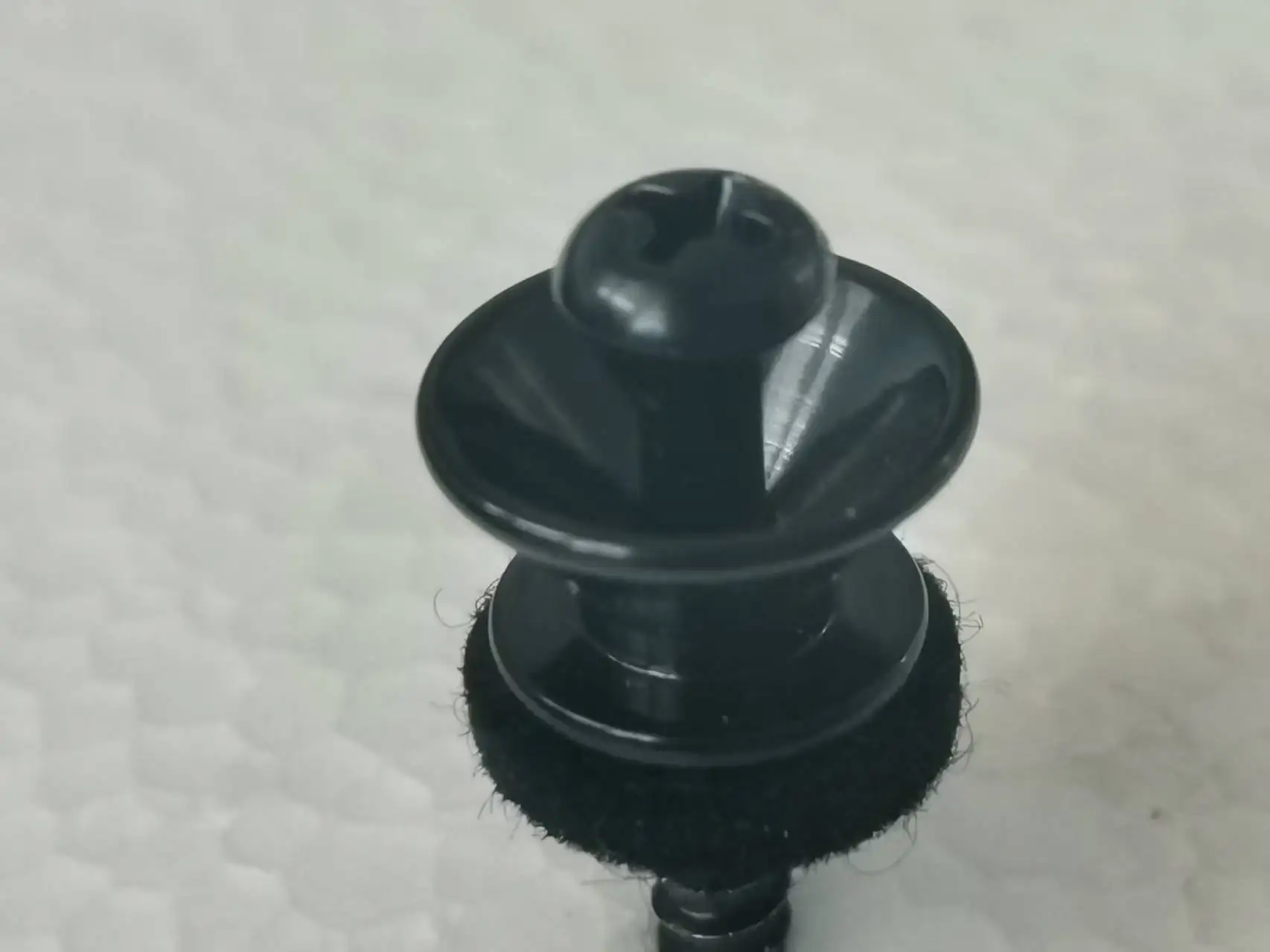 Black Brass Guitar Strap Buttons Set 2 Black Brass Guitar Strap Buttons Set - Image 2