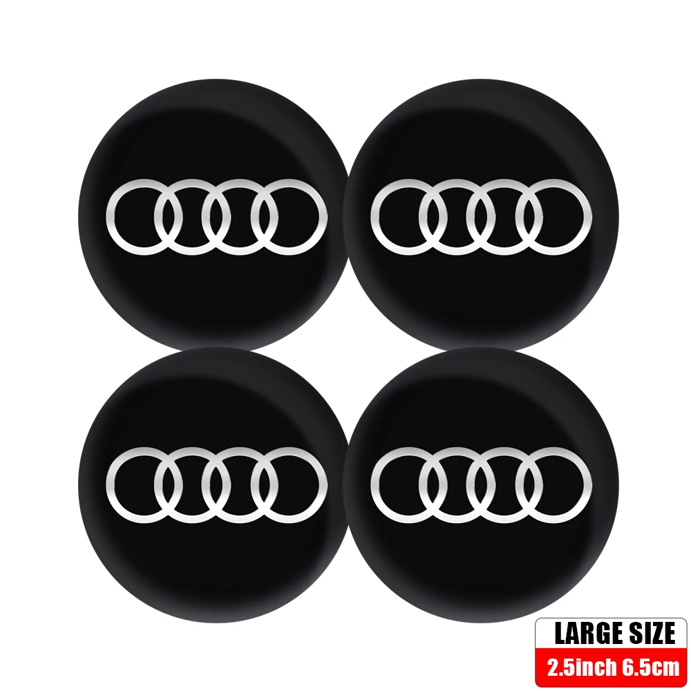 Premium Aluminum Wheel Center Stickers Set 8 Premium Aluminum Wheel Center Stickers Set - Image 8