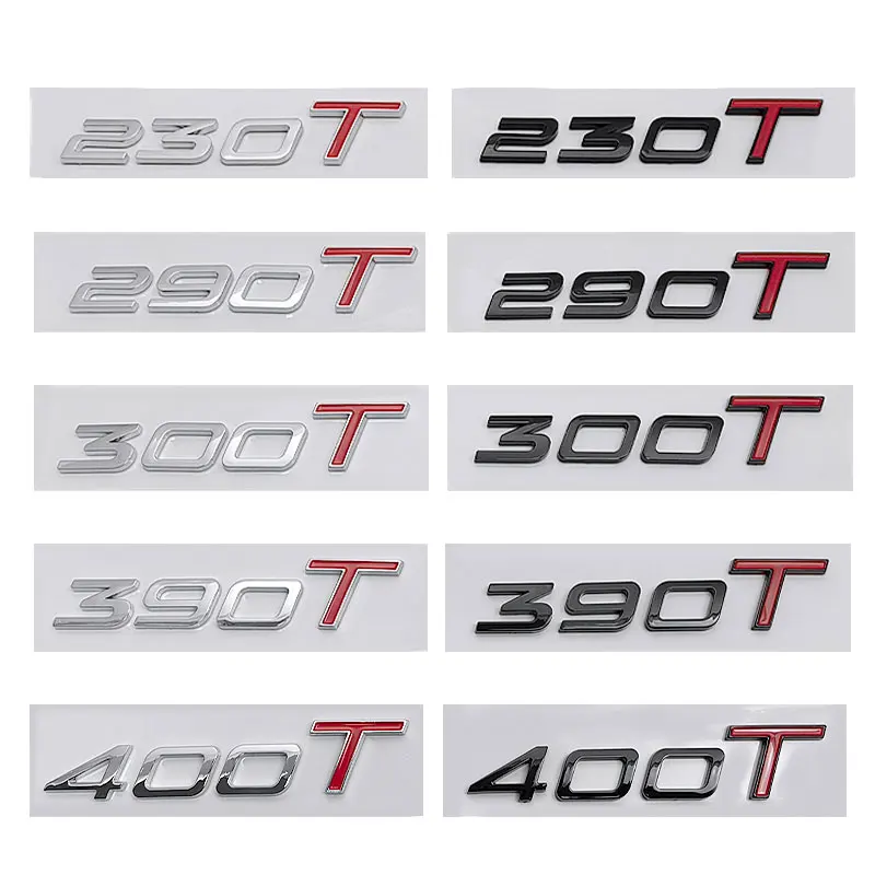 Chery Rear Badge Stickers for EXEED & Tiggo Models 3 Chery Rear Badge Stickers for EXEED & Tiggo Models - Image 3