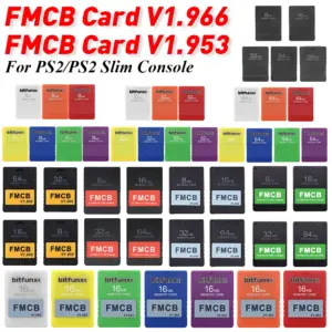Vibrant FMCB Memory Card for PS2/PS1
