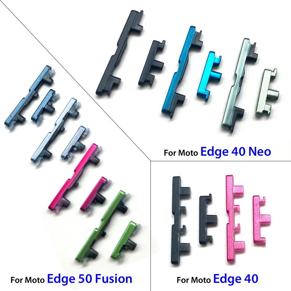 Moto Edge Power and Volume Side Buttons Set 2 Moto Edge Power and Volume Side Buttons Set - Image 2