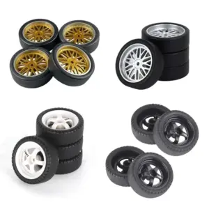 RC Drift Tires Set for 1/18 Scale Vehicles