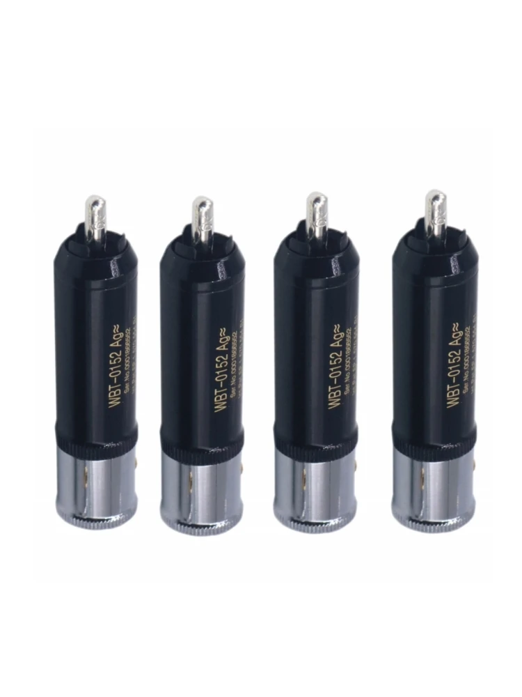 Silver Plated RCA Connectors Set for High-Fidelity Audio 7 Silver Plated RCA Connectors Set for High-Fidelity Audio - Image 7