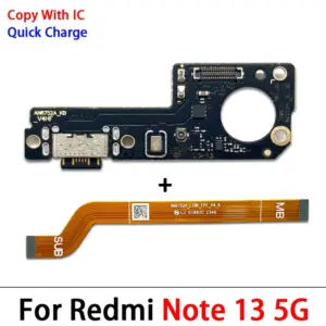 Flex Cable with USB Port for Xiaomi Redmi Note 13 Pro Plus 14 Sfad1ec54044c49fa83f959d284aed54cD