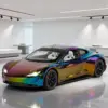 1:24 Alloy Supercar Model with Light and Sound