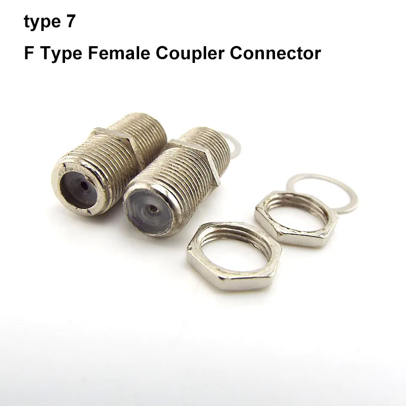 RF Coaxial Adapter Set for TV and CCTV 9 RF Coaxial Adapter Set for TV and CCTV - Image 9