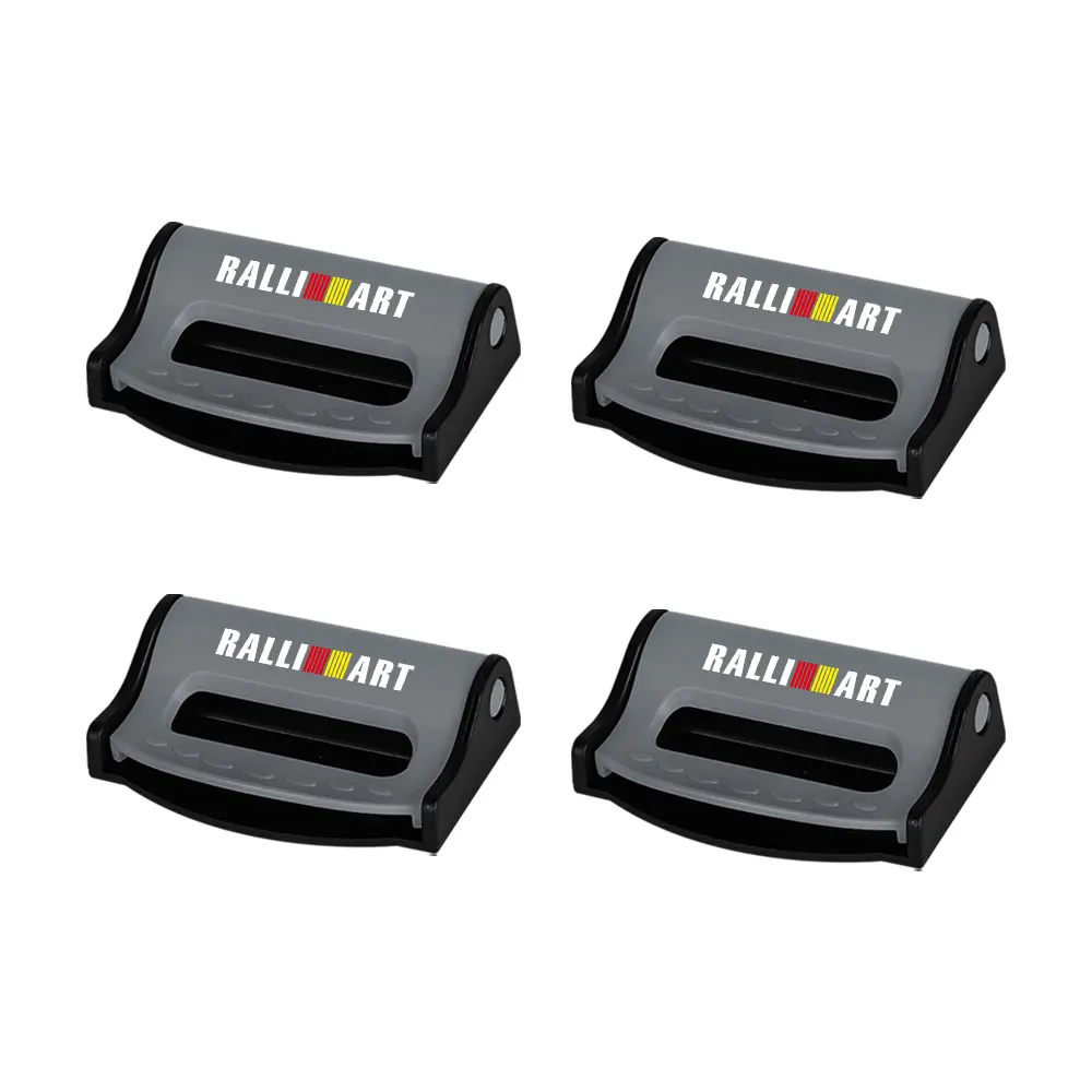 RALLI ART Seat Belt Clips Set for Mitsubishi 10 RALLI ART Seat Belt Clips Set for Mitsubishi - Image 10