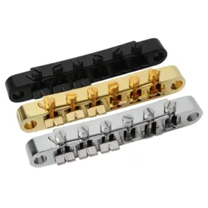 Gold Tune-O-matic Bridge and Tailpiece Set for LP Guitars 11 Sfb02243860394f2591fdc92a0dc67ac9p