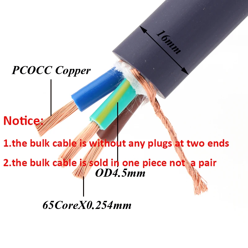 High-End OCC Copper Power Cable for Audio 5 High-End OCC Copper Power Cable for Audio - Image 5