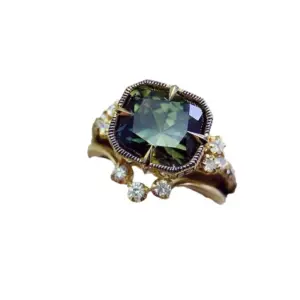 Women's Green Stone Geometric Ring Set 5 Sfb168bc044c540ab9e2ca22bfccb7848z