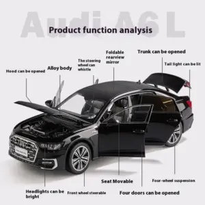 Audi A6 L 1:18 Diecast Model with Light and Sound 11 Sfb1b65c746944e8ca10074e74b2aec69a
