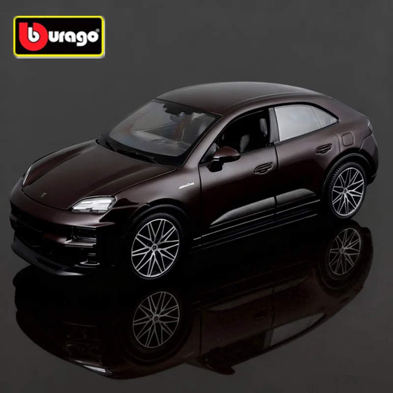 1:24 Porsche Macan EV Diecast Model in Silver 4 1:24 Porsche Macan EV Diecast Model in Silver - Image 4