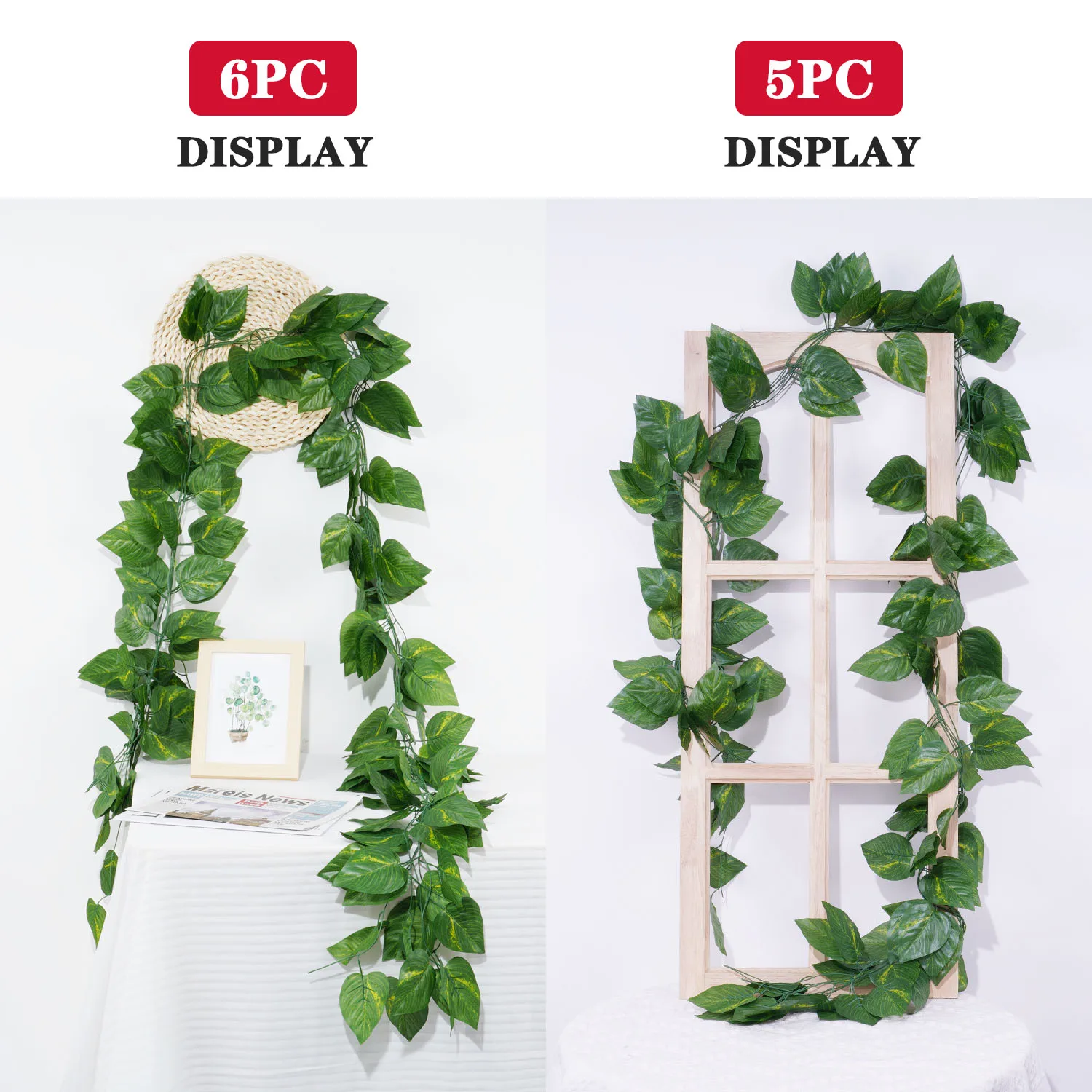Vibrant 2.3m Artificial Ivy Vine for Decor 4 Vibrant 2.3m Artificial Ivy Vine for Decor - Image 4