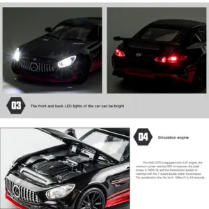 1:32 Mercedes-Benz AMG GT Diecast Model 9 Sfb6c8a20c34c4bd49424d59c797eddc9G