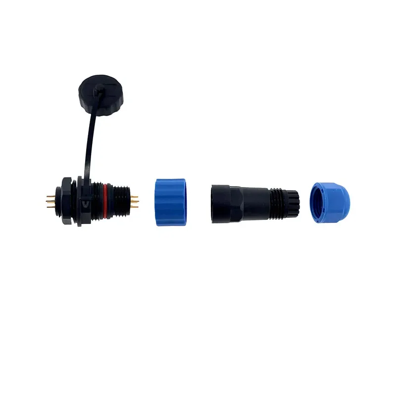 Waterproof IP68 Power Connector Set with Gold Pins 4 Waterproof IP68 Power Connector Set with Gold Pins - Image 4
